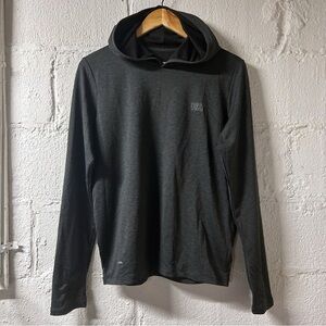 Helly Hansen Men's HH Lifa Active Solen Hoodie Charcoal Gray Sz M X-Cool